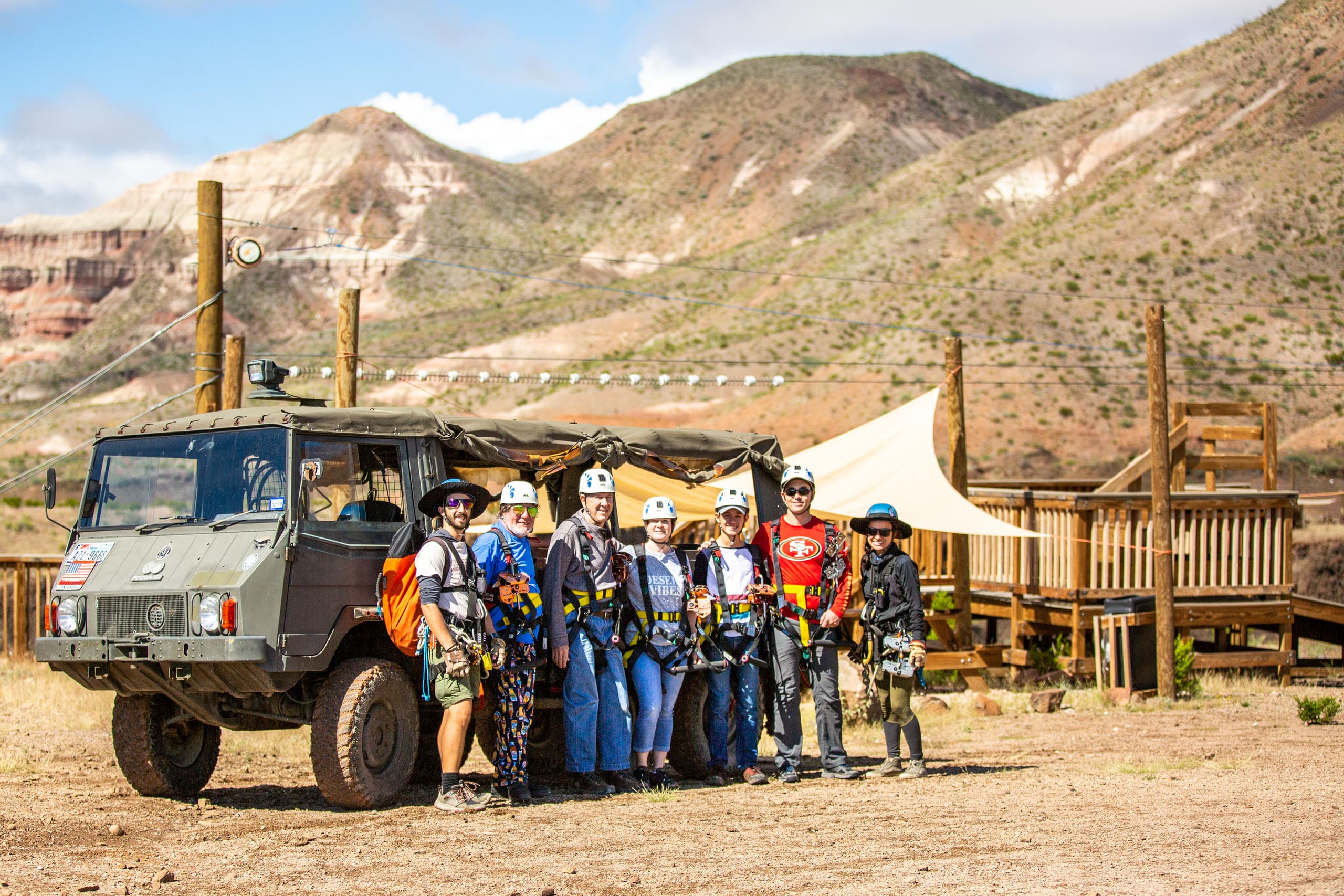 Clay Henry Zipline Tour in Lajitas, Texas Adventure
