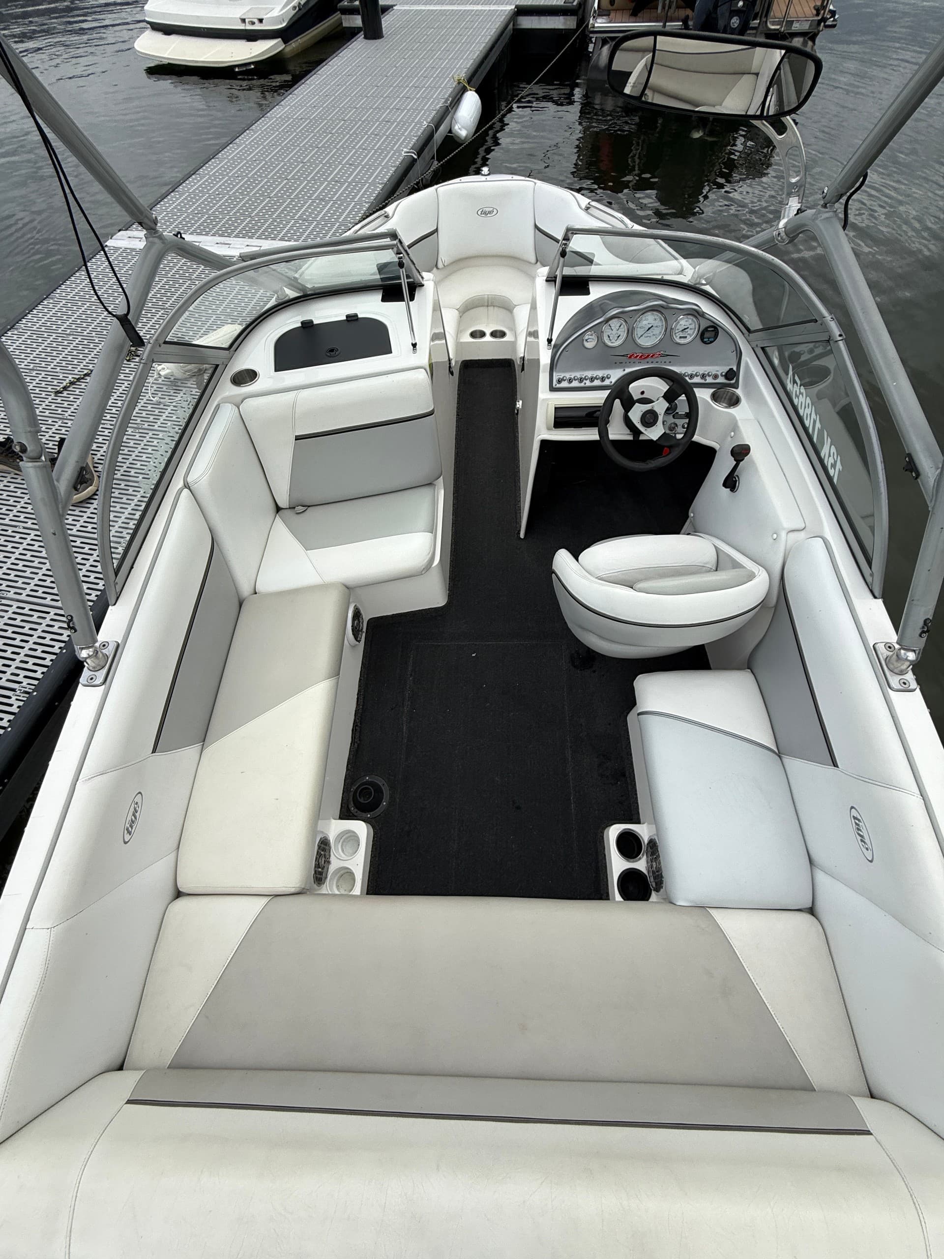 TIGE 22V on Skaha Lake: Wakesurfing Charters from Penticton photo 2