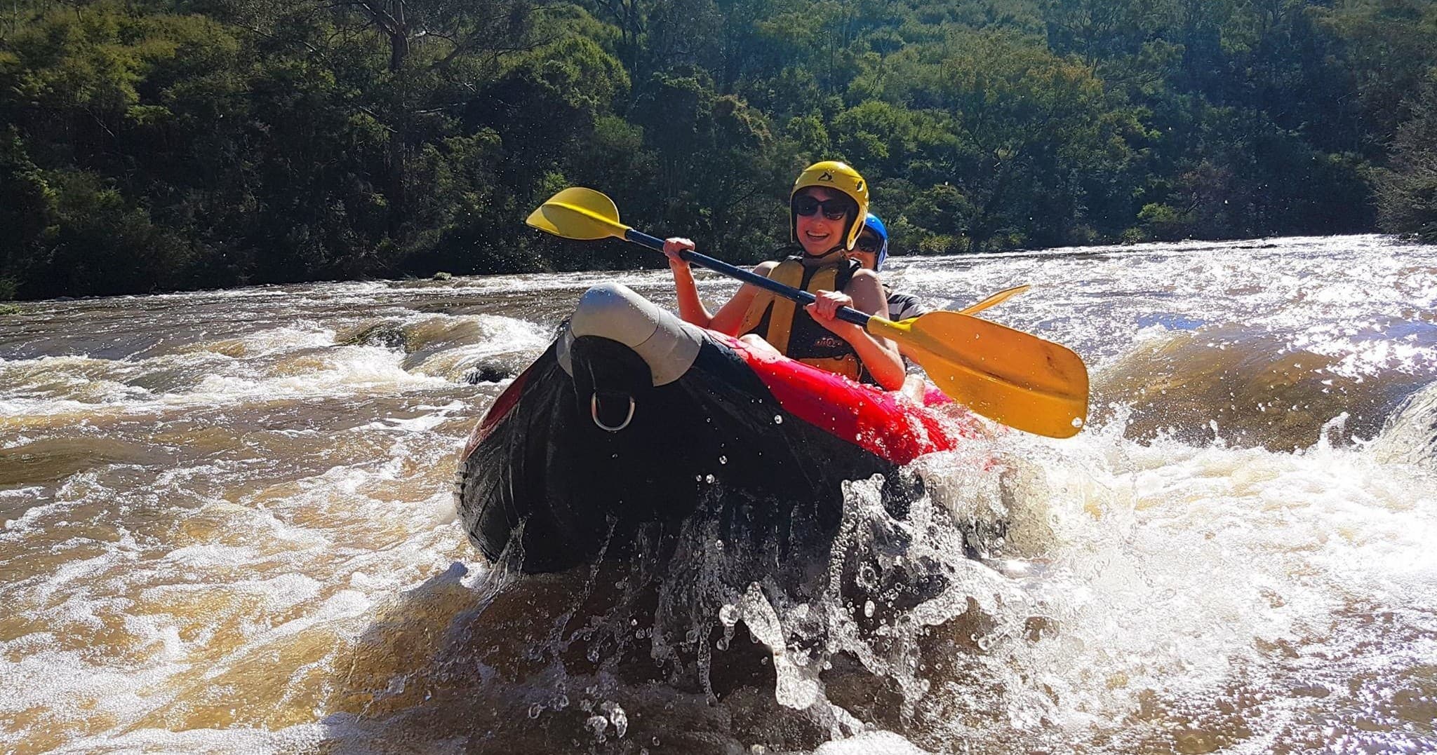 Whitewater Kayaking with Go Wild on Melbourne's Yarra River