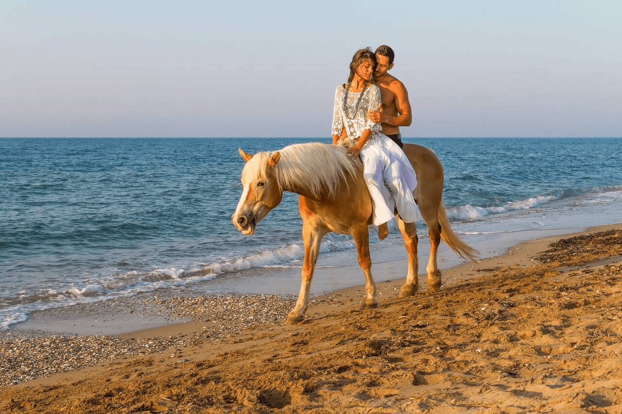 Ride into the Caribbean: Horseback Riding & Blue Hole Shuttle from Ocho Rios