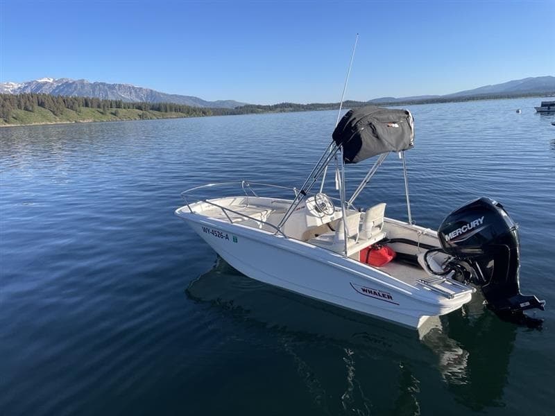 Lake Adventure by Whaler Rental at Signal Mountain Lodge