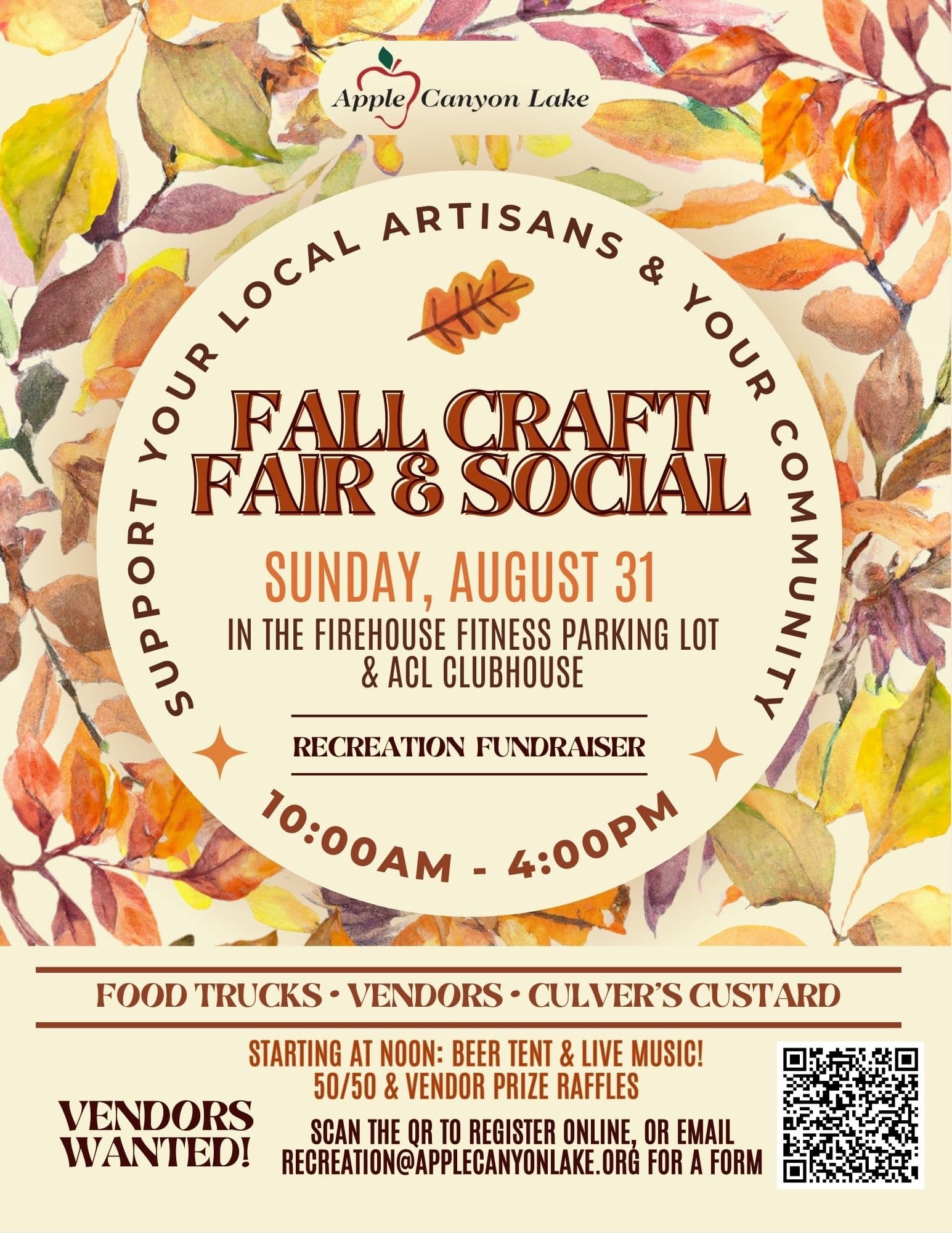 Fall Festival & Community Event at Apple Canyon Lake