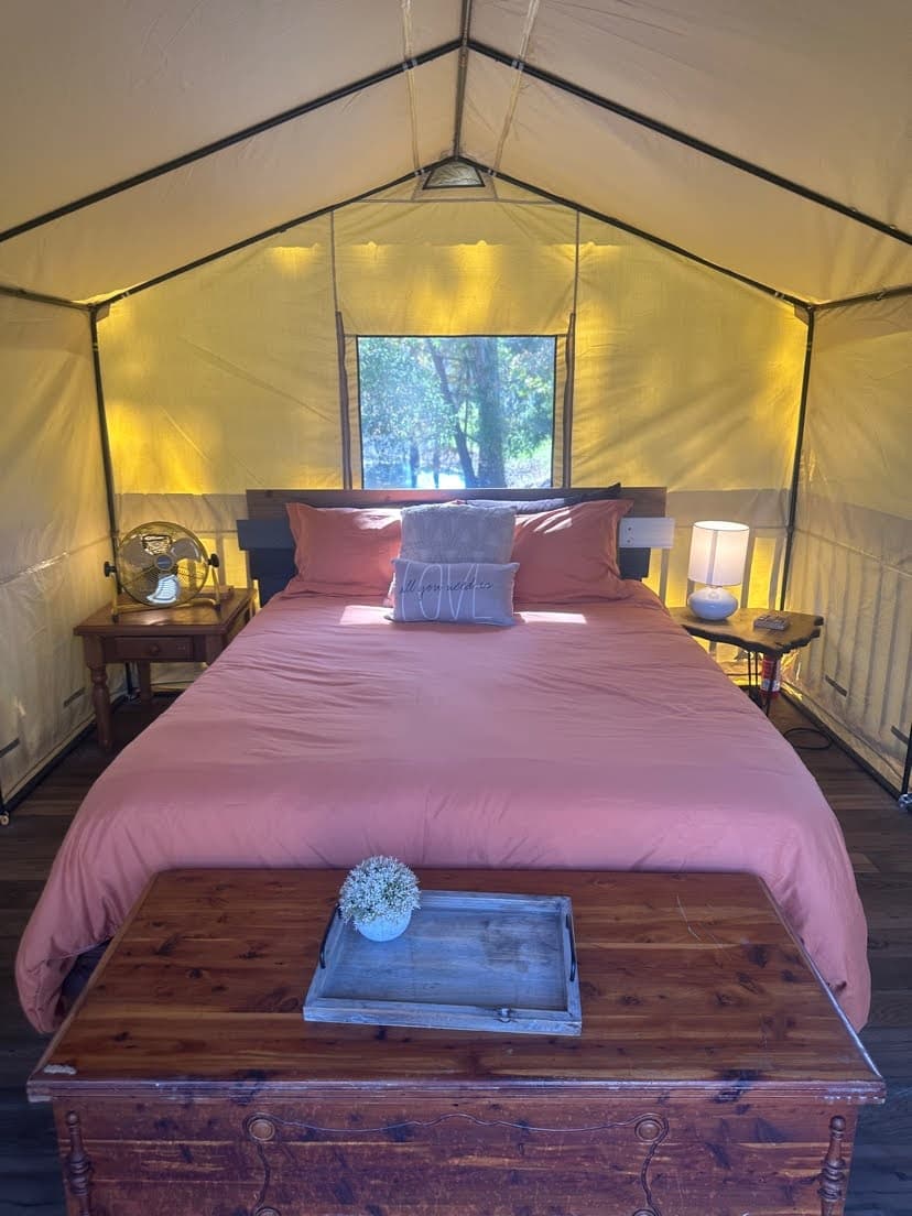 Glamping Tent #2 Near Longs, SC: Comfort in Nature