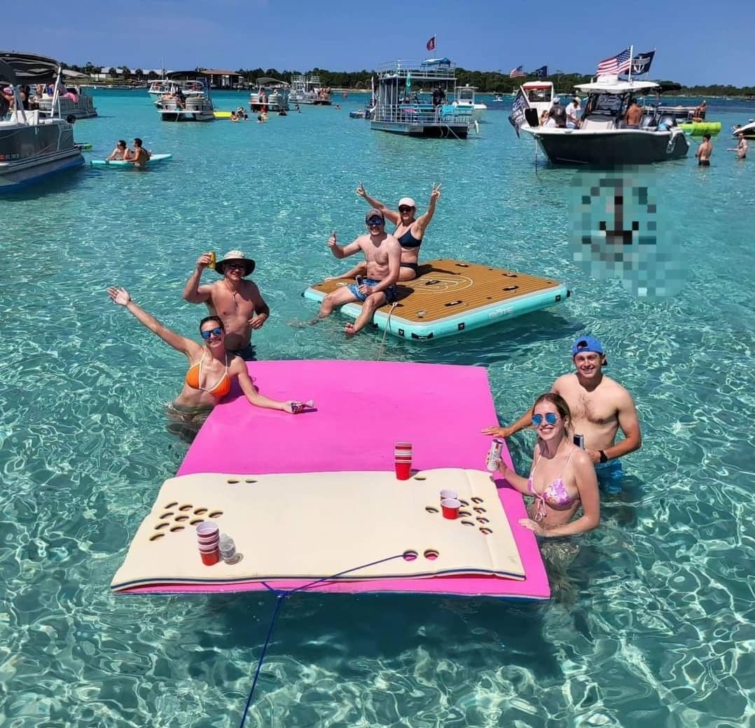 Six Hour Private Charter with Endless Weekend Pontoons in Destin