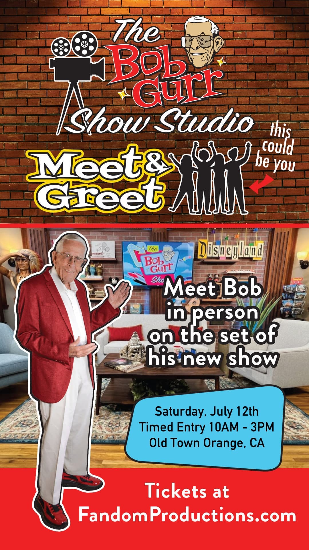 Meet Bob Gurr: Exclusive Studio Experience in Orange, CA