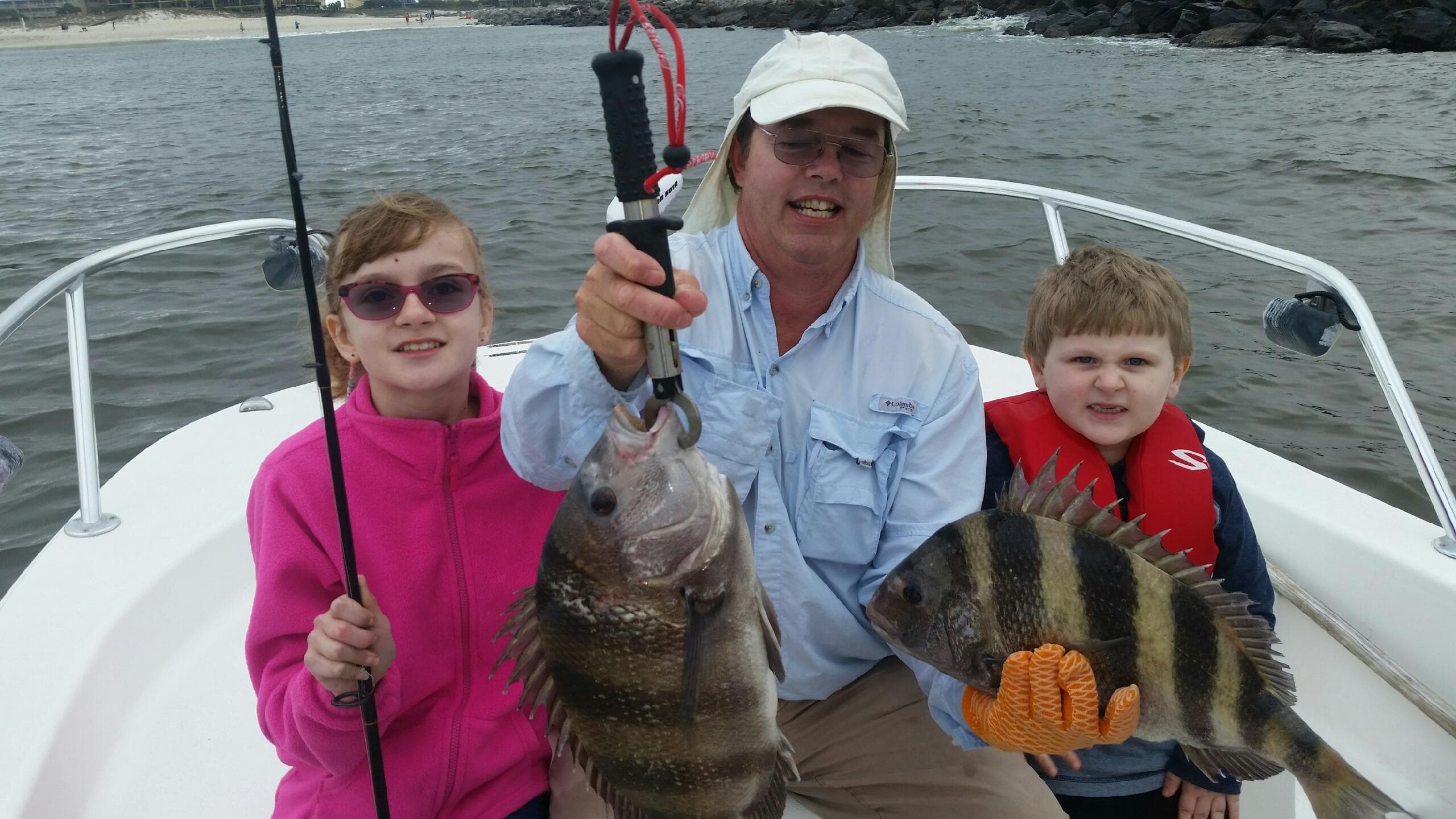 Inshore Fishing Adventure with Reel Surprise Charters in Coastal Waters