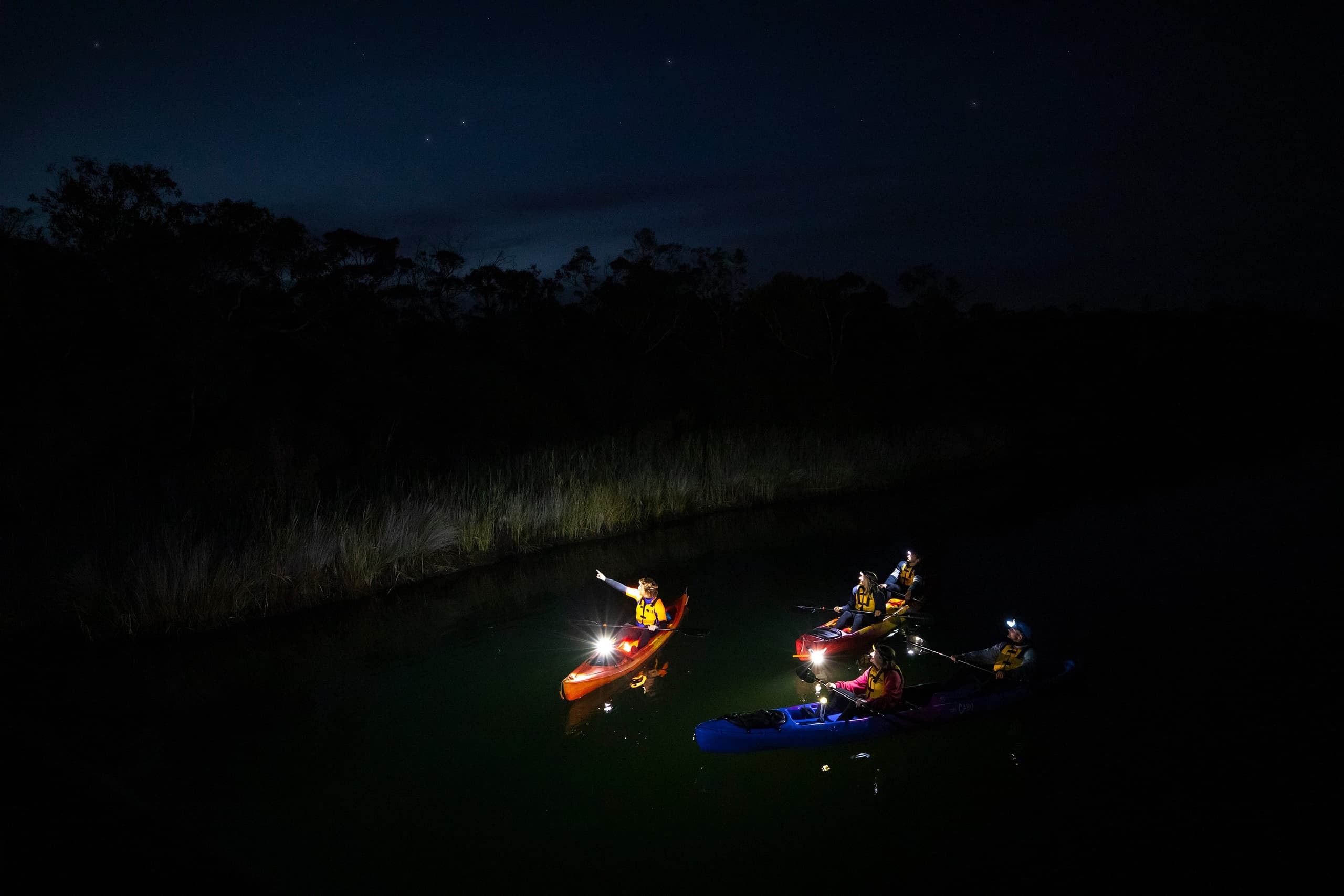 Night Kayaking Adventure with Go Ride A Wave - Anglesea