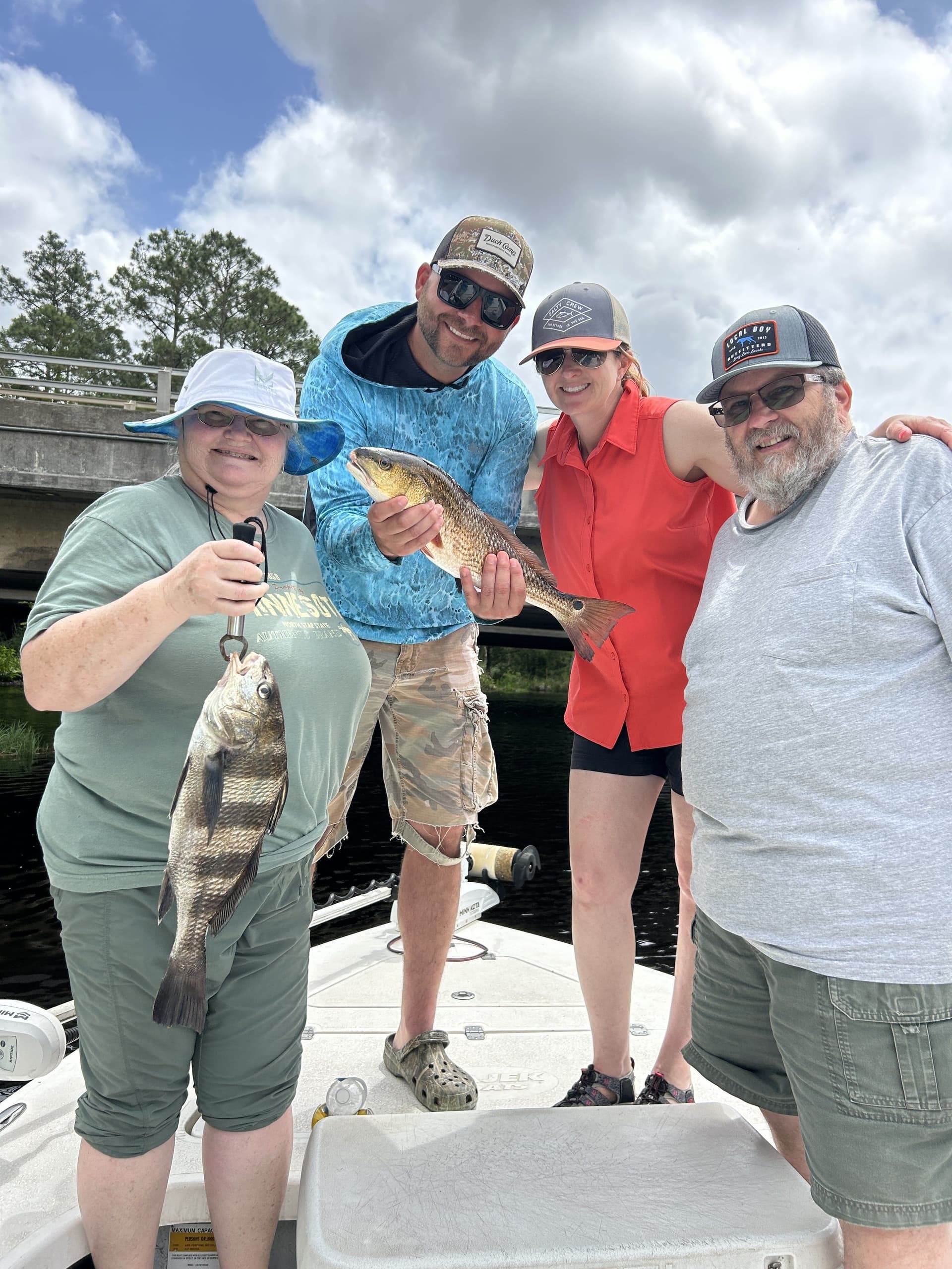 Fishing Adventure with Showintail Inshore Charters in Coastal Region
