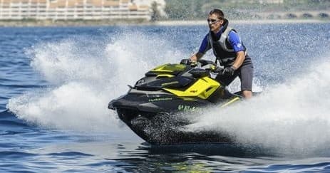 Excursión en moto de agua por la Bahía de la Malvarossa | Jet Ski Tour in València | Jet Ski Rental, Water Activities, Marina, Sightseeing Tour, City Tour, Sports