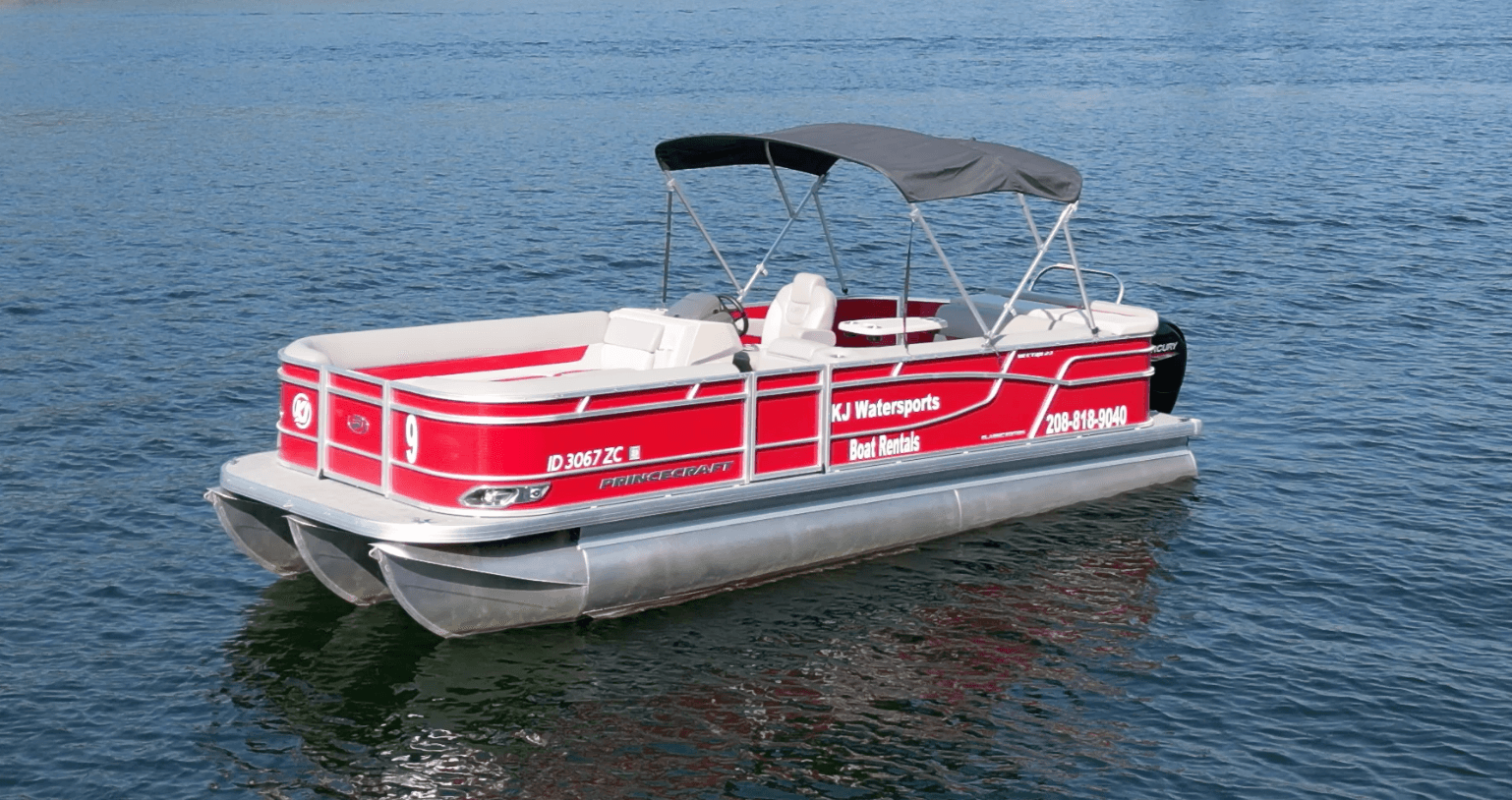 Private Multi-Day Princecraft Pontoon Rental in Coeur d'Alene