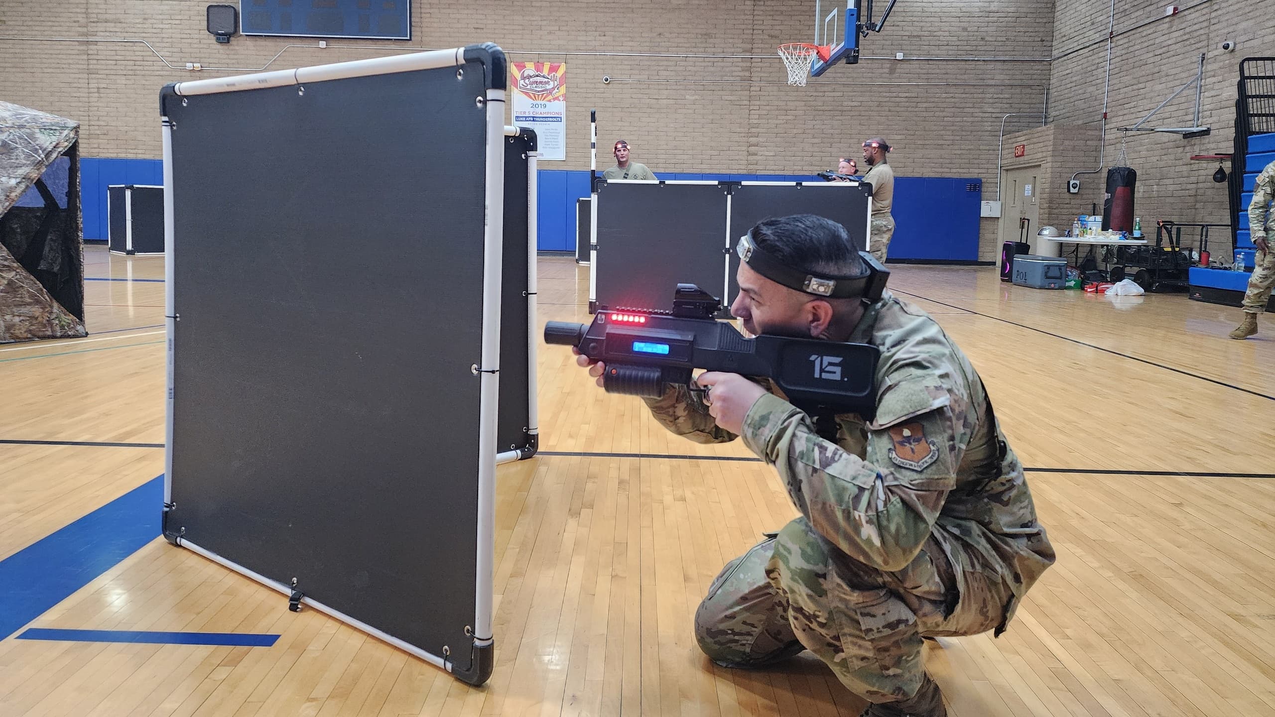 Mobile Tactical Laser Tag in Buckeye: Deluxe Inflatable Arena for Groups photo 3
