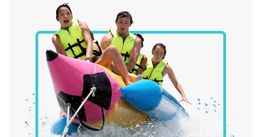 Water Activities with Cjay's Watersports: Ultimate Banana Boat Adventure