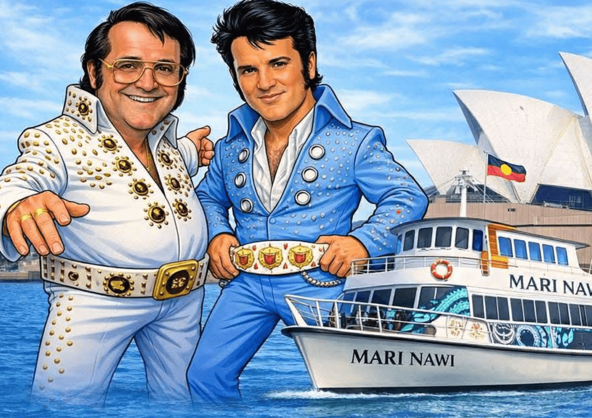 Elvis Afloat: Live Tribute Cruise on Sydney Harbour