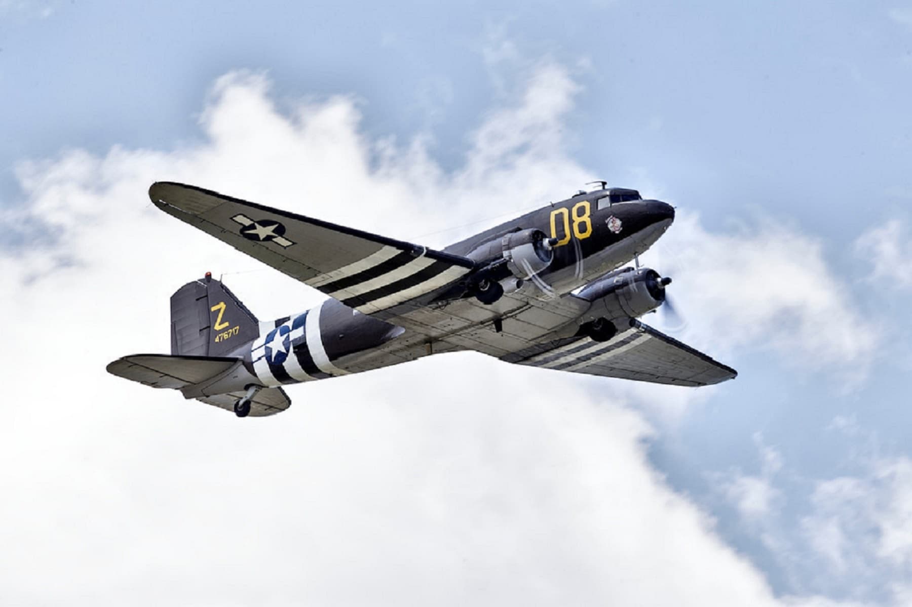 Aerial Adventures with C-47 Flight Experience Ride at American Airpower Museum