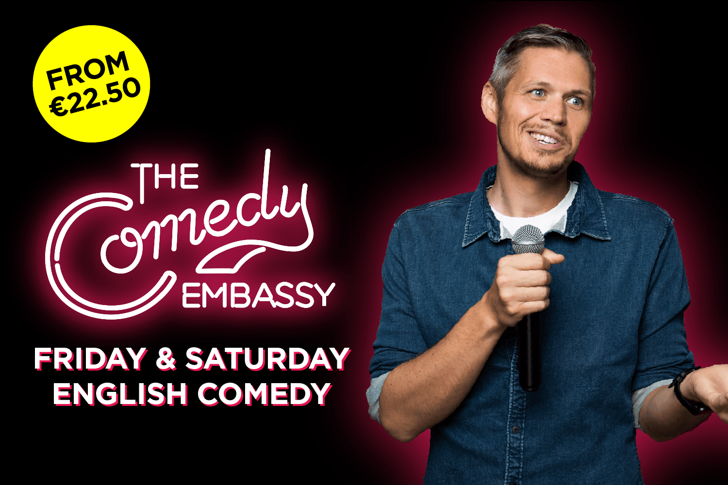 Stand-Up Comedy at Boom Chicago in Amsterdam