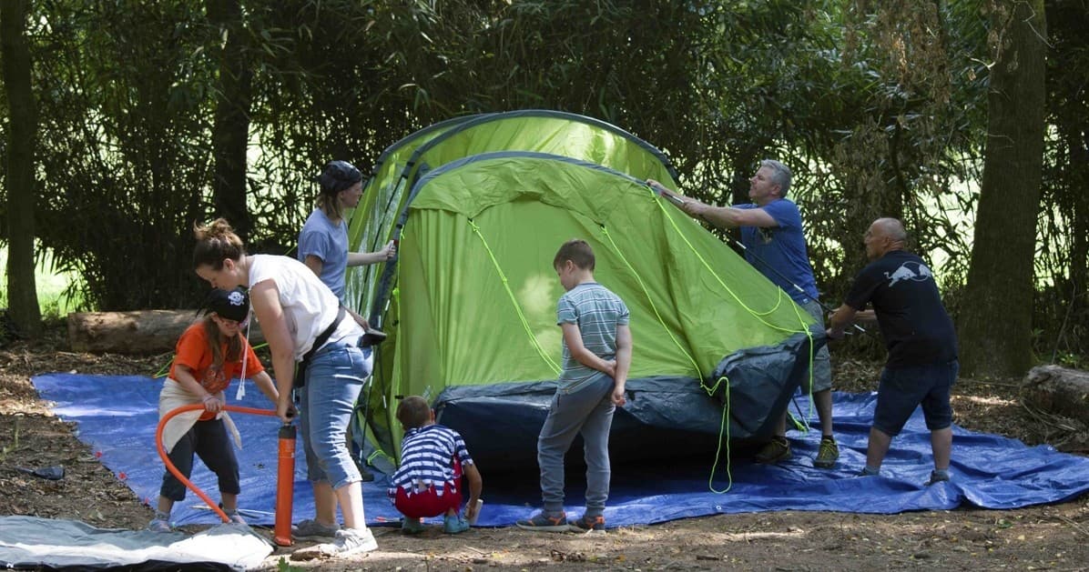 Camping and Bushcraft at Adventure Pirate, Lytchett Minster