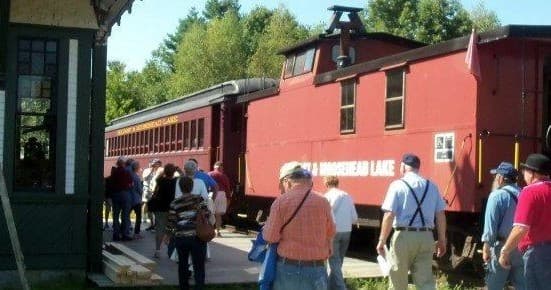 Spooky Family Fun on the Halloween Pizza Train in Unity, Maine