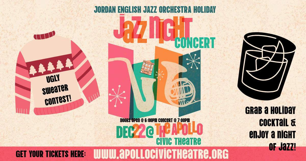 Swingin' in a Winter Wonderland — Jordan English Jazz Orchestra at Apollo Civic Theatre