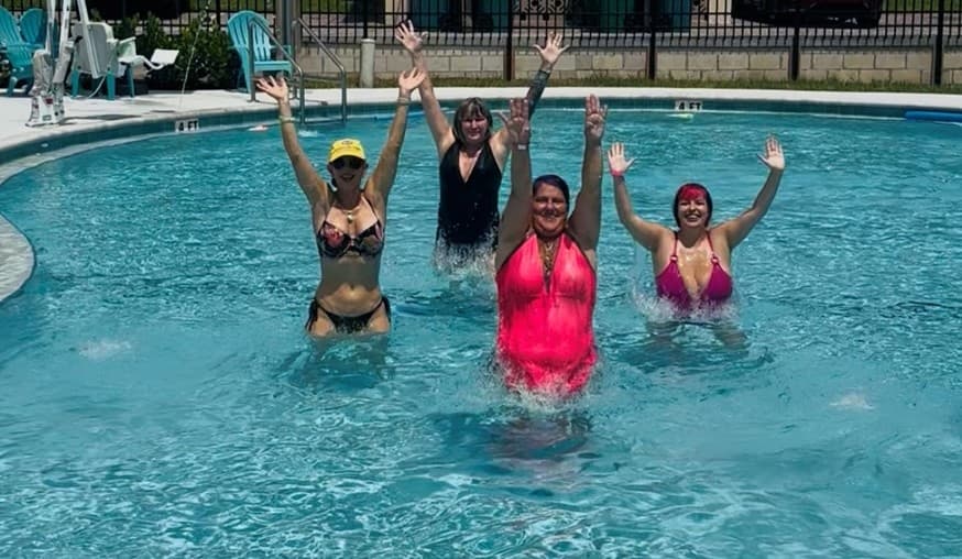 High-Intensity Water Aerobics at Cosmik Tiki in Cocoa Beach