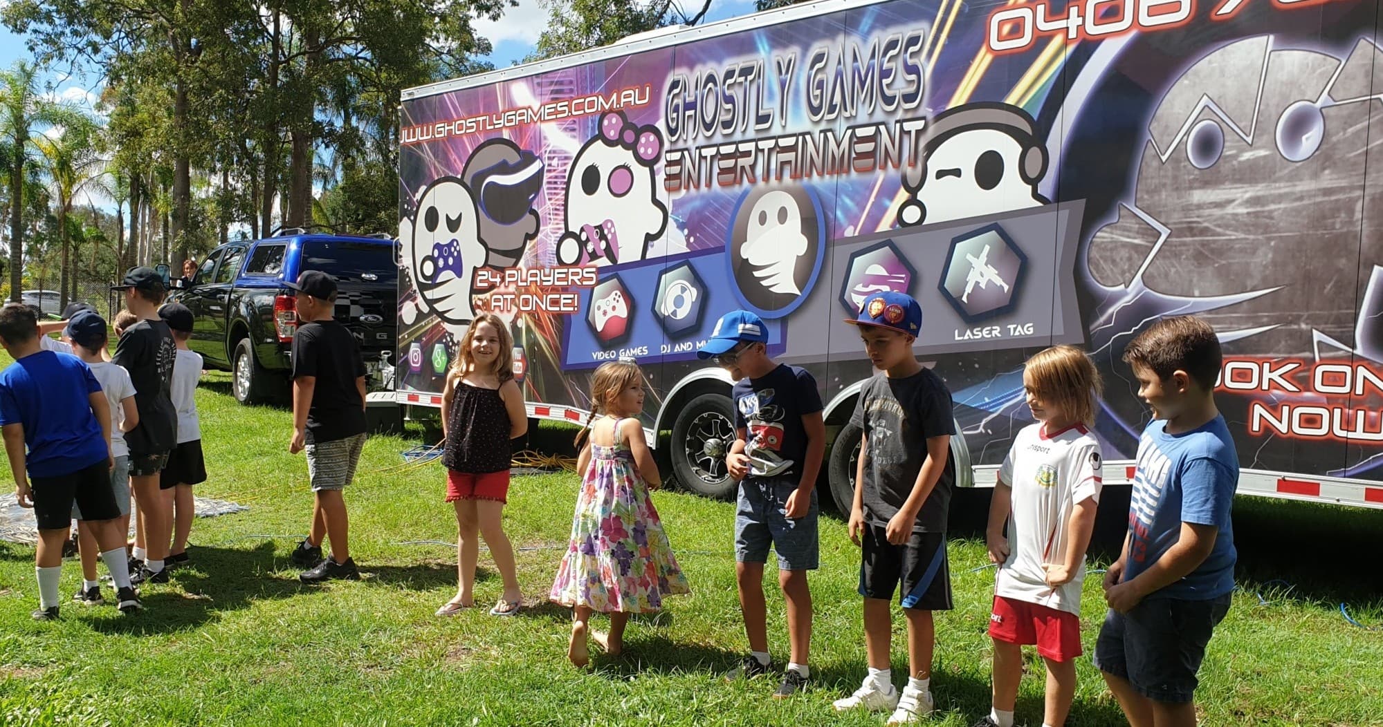 Mobile Game Theatre by Ghostly Games Entertainment in Slacks Creek