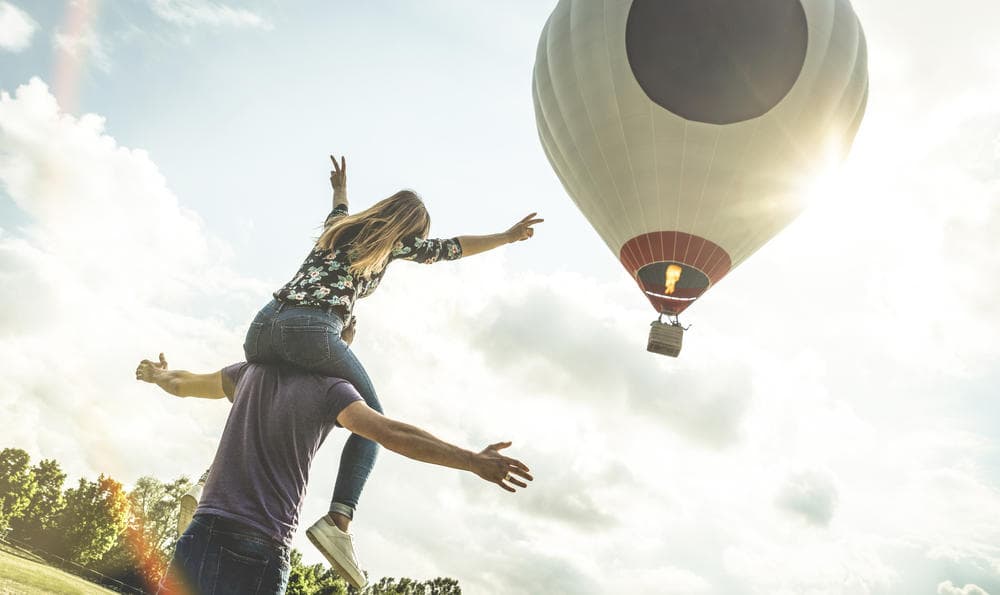 Hot Air Balloon Rides Over Segovia's Historic Skyline