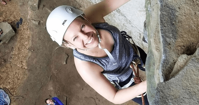 Beginner Climbing Clinic with Bluegrass Climbing School in Rogers
