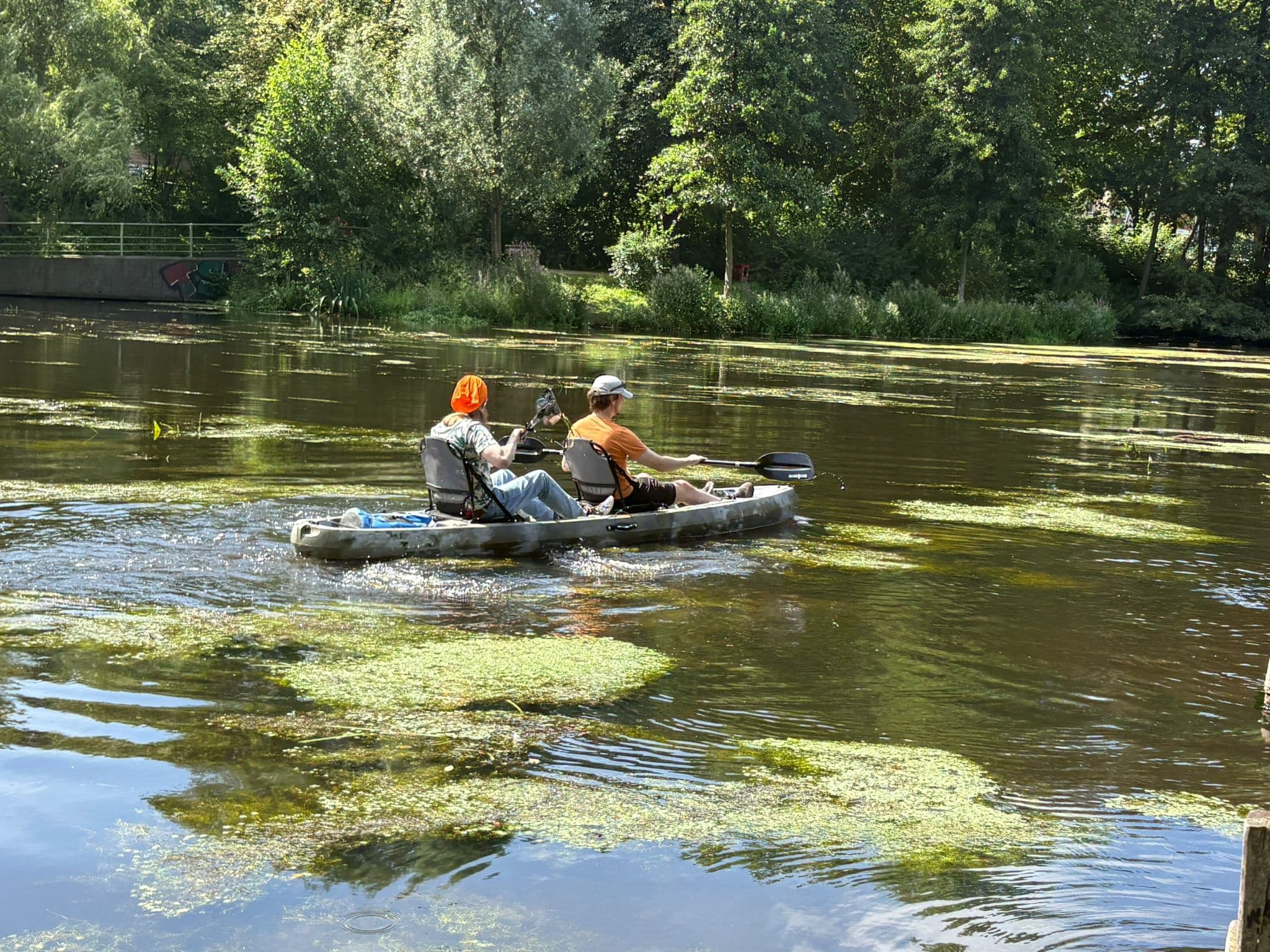 Paddle the Oberalster: Canoe Rentals and Riverside Burgers at Ratsmühle photo 4