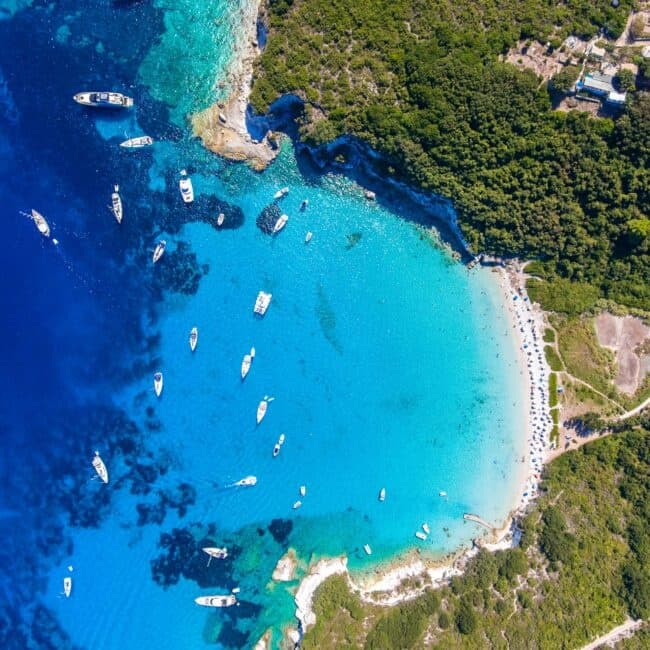 Paxos-Antipaxos Cruise with Corfu Daily Cruises