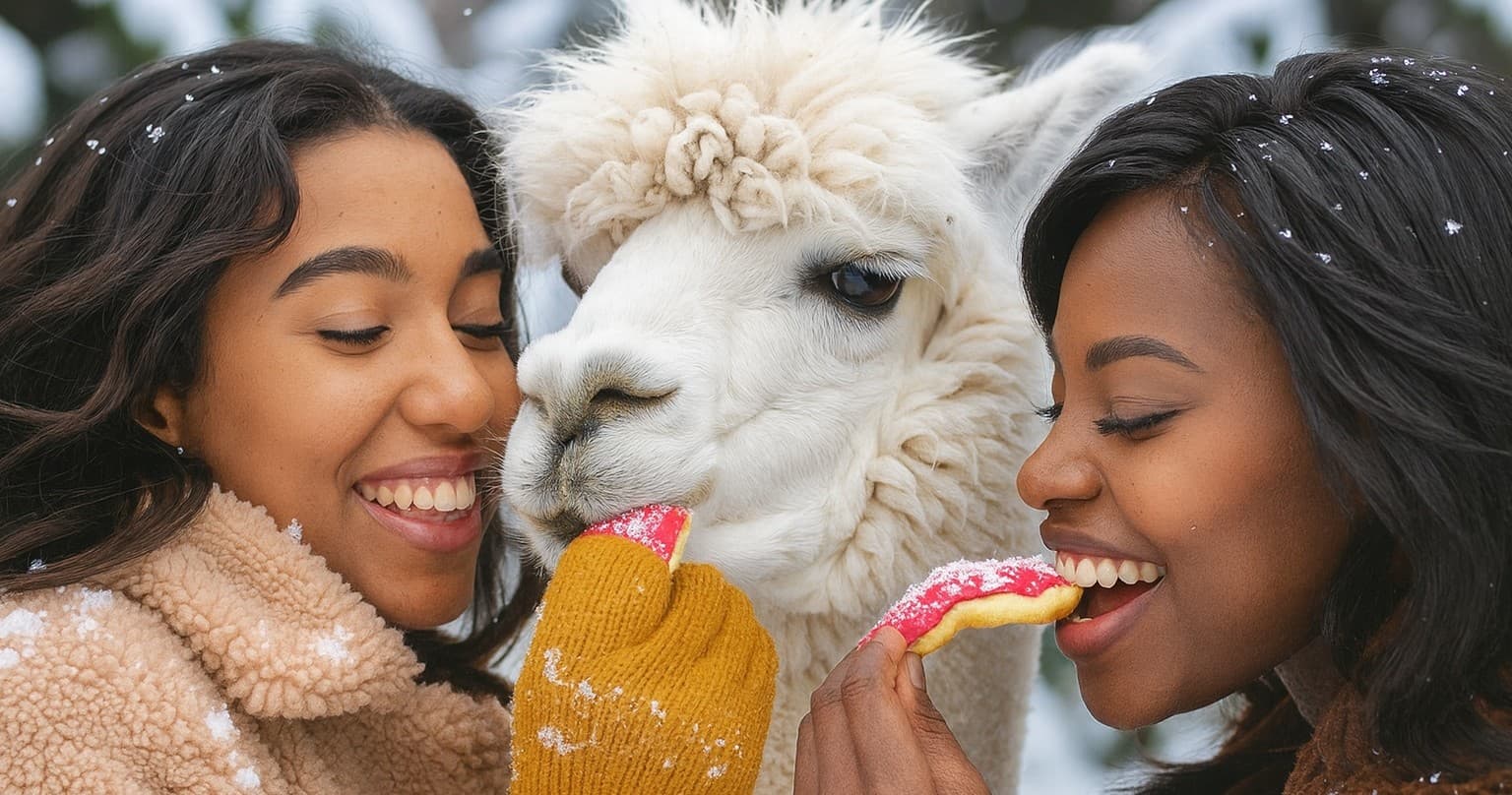 Hot Cocoa & Alpaca Cuddles: Winter Barn Experience at Bracken Hill Farm