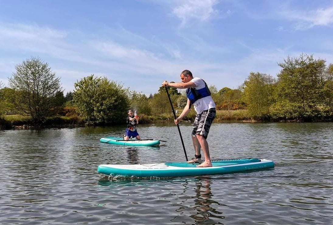 Water Activities: Paddleboard Hire at Witton Castle Lake