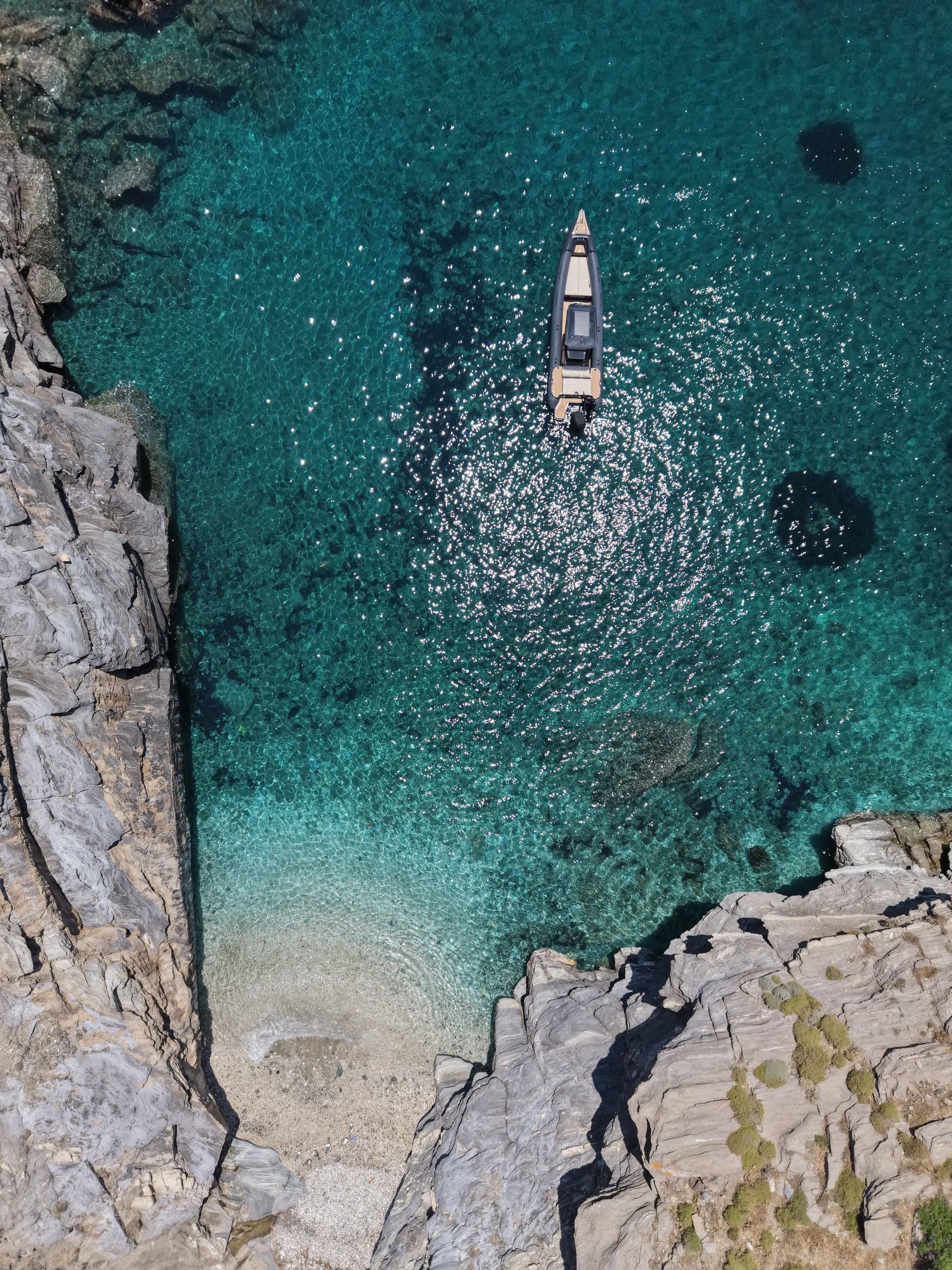 Hidden Coves & Ancient Ruins: 3-Hour Batsi Snorkel Cruise on Andros photo 4