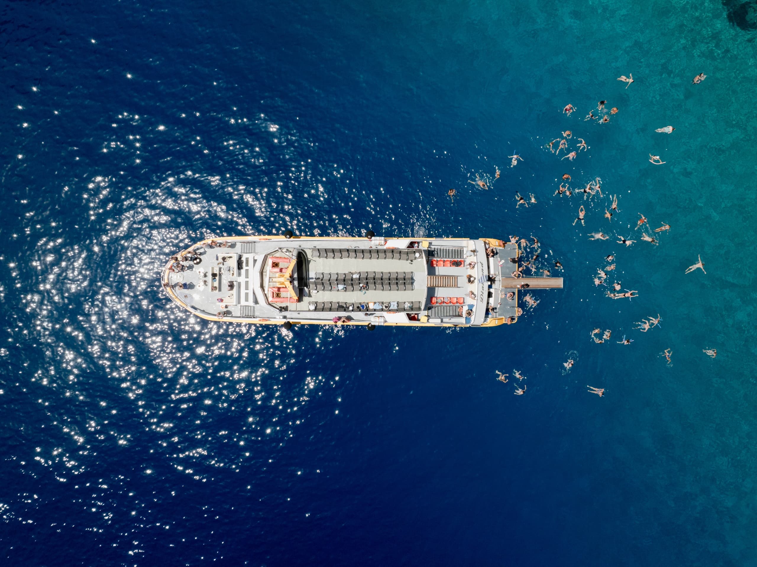 Aegean Day Cruise with Diamond Sea Cruises in Rodos