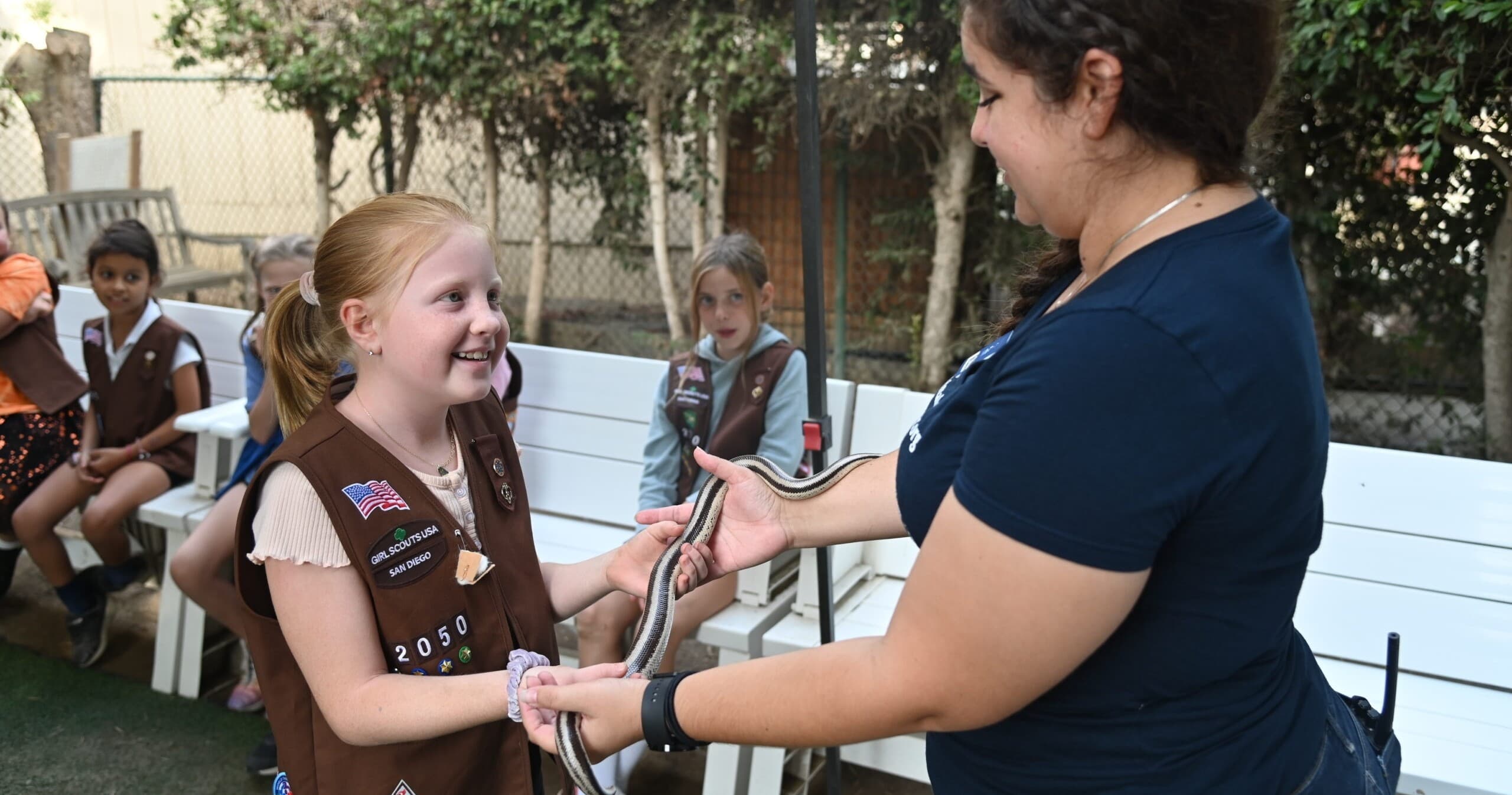 Earn Girl Scouts Badges at Helen Woodward Animal Center, Del Mar