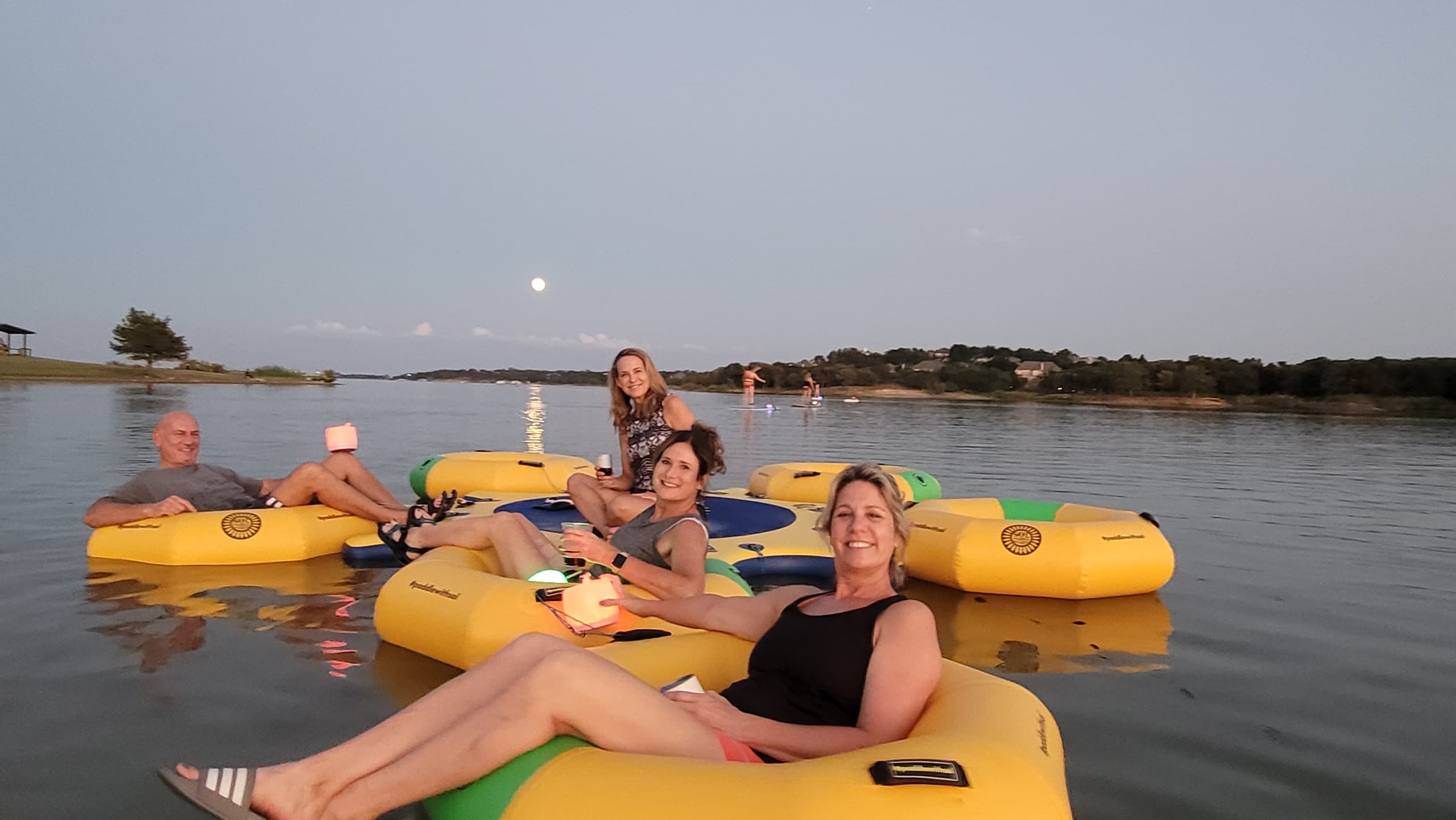 Champagne Float in Argyle, TX: Sunset Paddle Experience