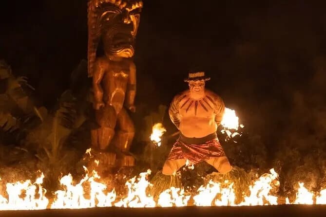 Mauka Warriors Luau: Kapolei Luau with Fire-Knife Show & Diamond Head Views photo 1