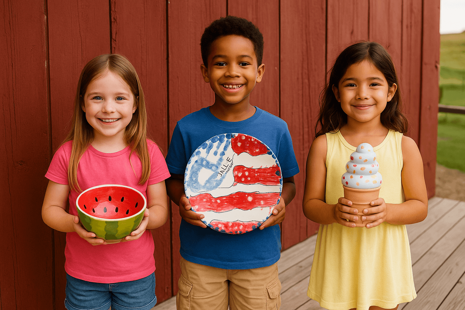 Cottage Pottery Kidz Workshop in Boyne City, Michigan