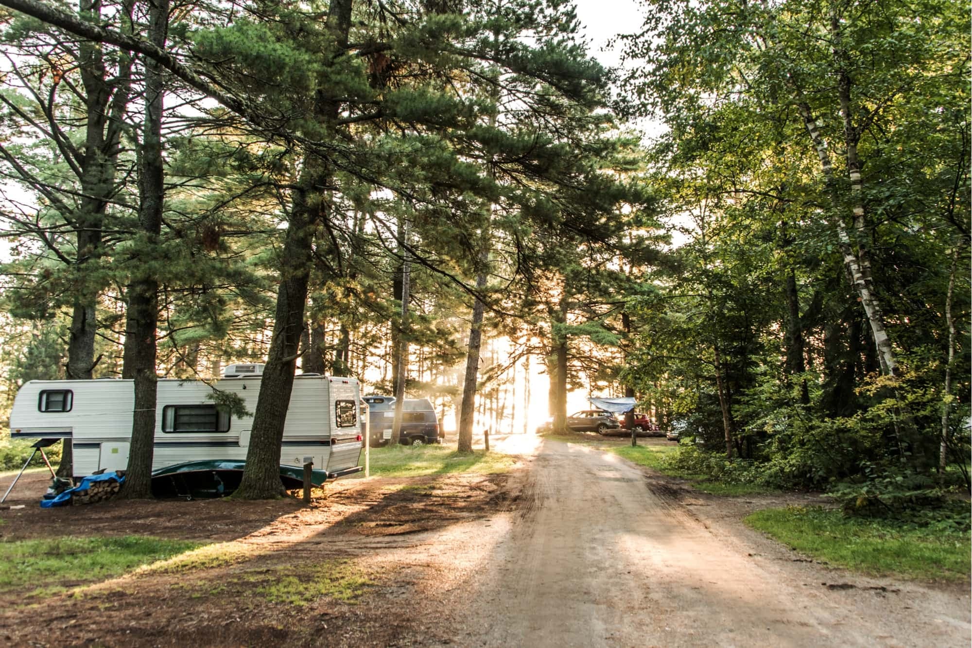 Electric Campground RV Sites at Meramec Caverns, Missouri