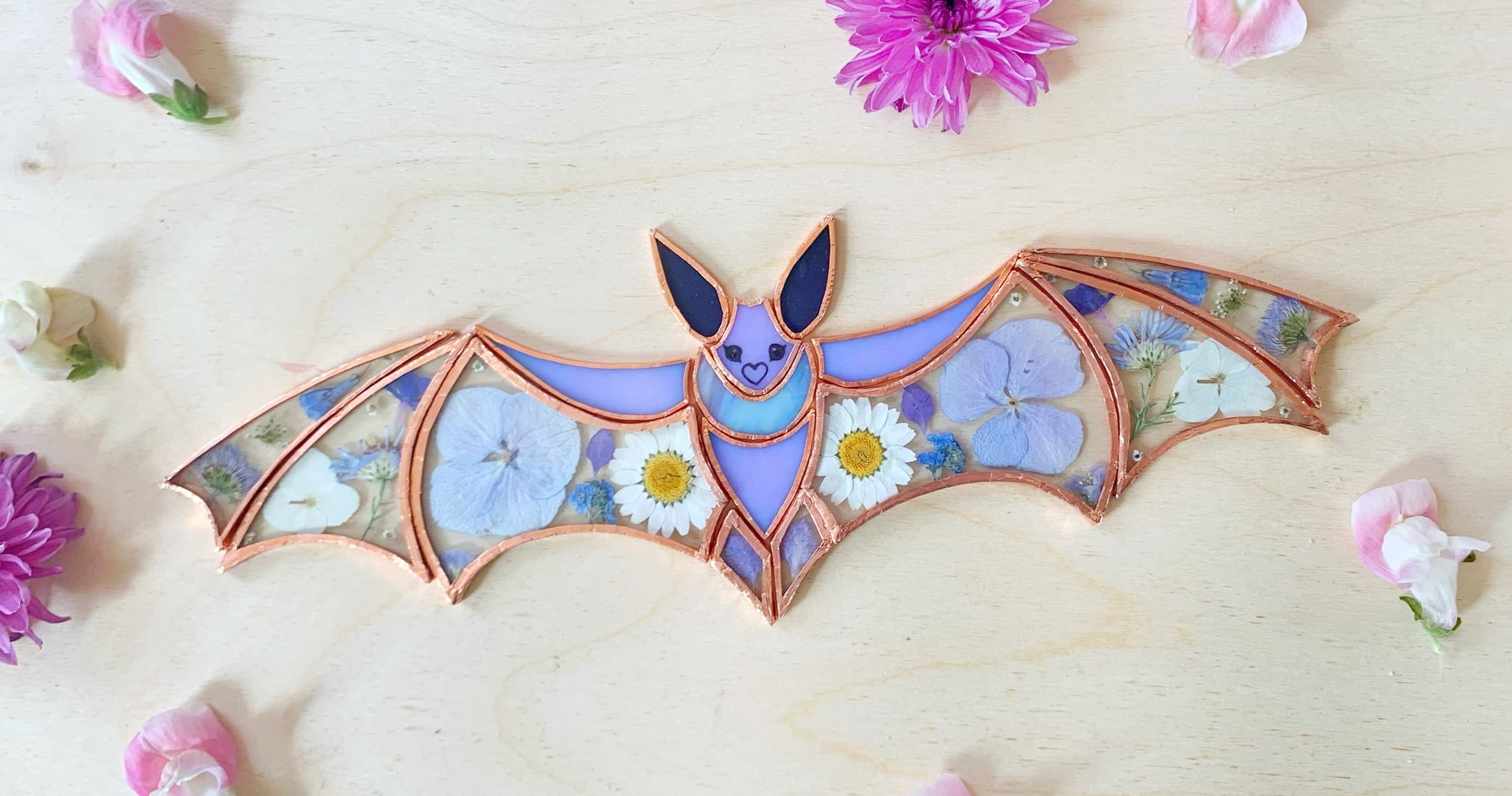 Mastering the Art of Pressed Flowers in Stained Glass: A Boulder Studio Experience