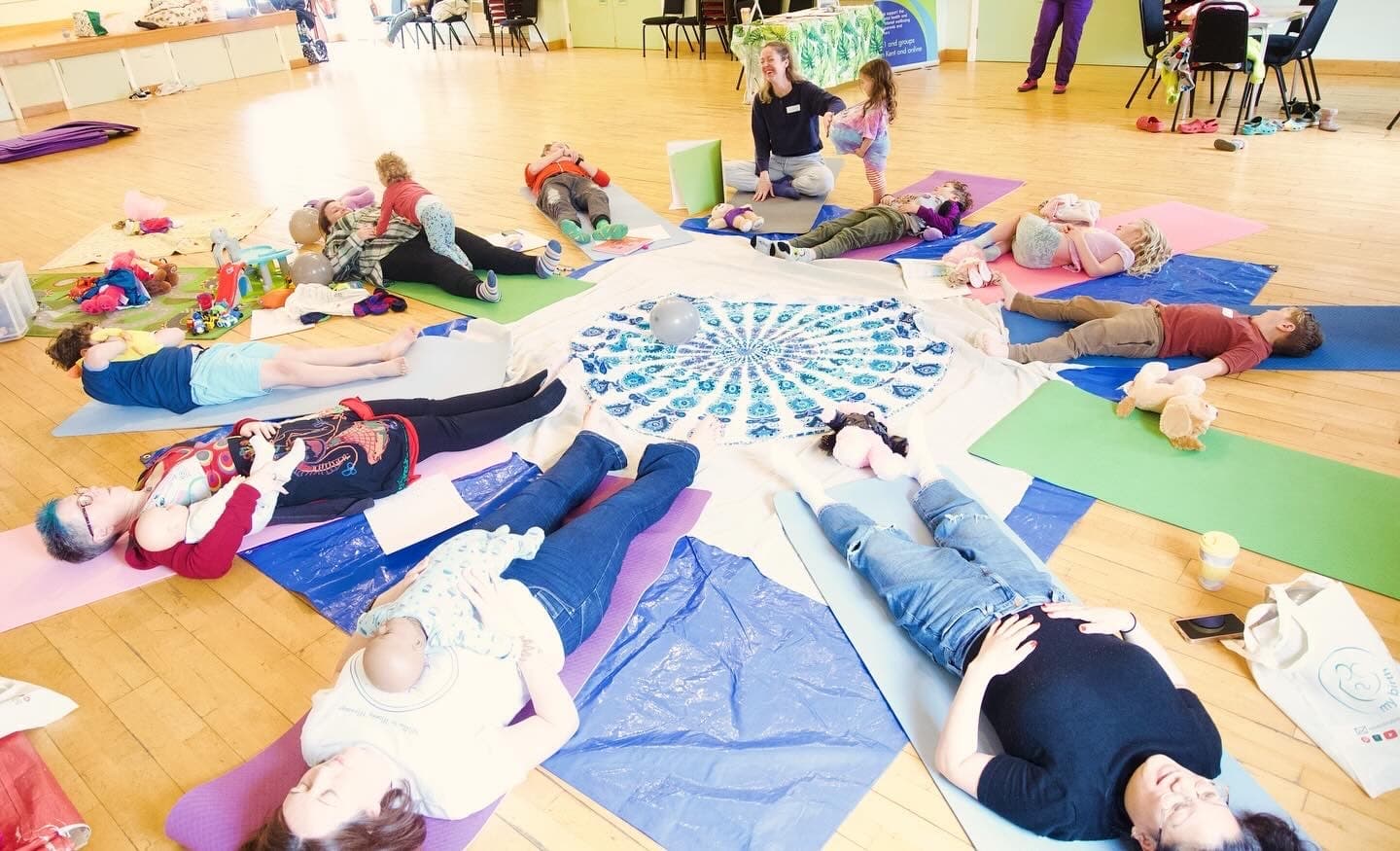 Parent & Baby Pilates at Betteshanger Park, Deal