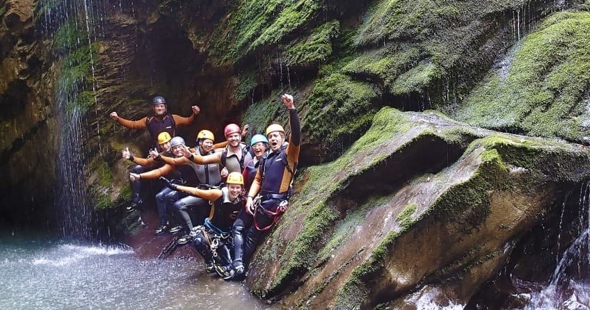 Canyoning Adventure in Madeira's Green Canyon