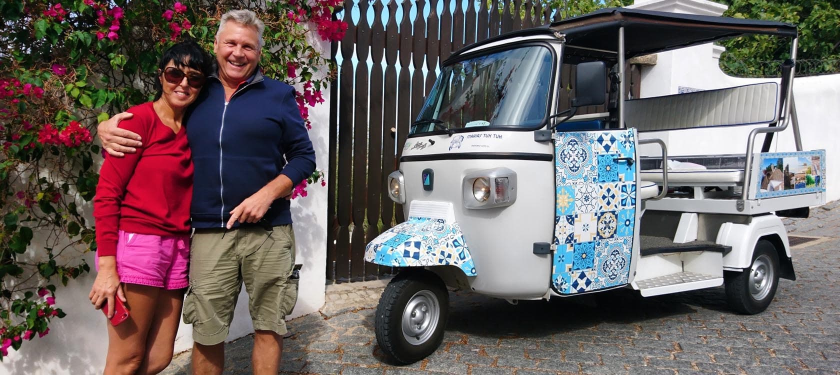Electric Tuk Tuk Tours with Maria's Tuktuk in Tavira
