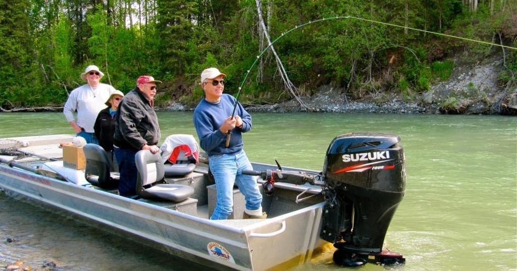 Guided Salmon Fishing with Fishtale River Guides in Palmer, Alaska