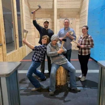 Hit the Bullseye: One-Hour Axe Throwing in North Huntingdon