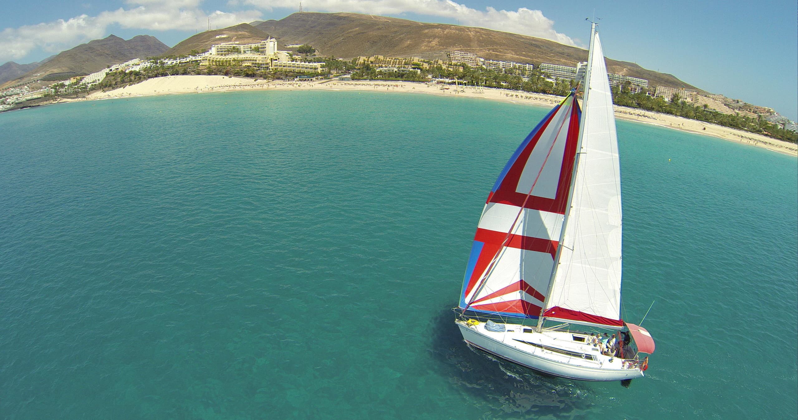 Explore Jandia’s Emerald Waters: Private Motor Boat Rental & Dolphin Search