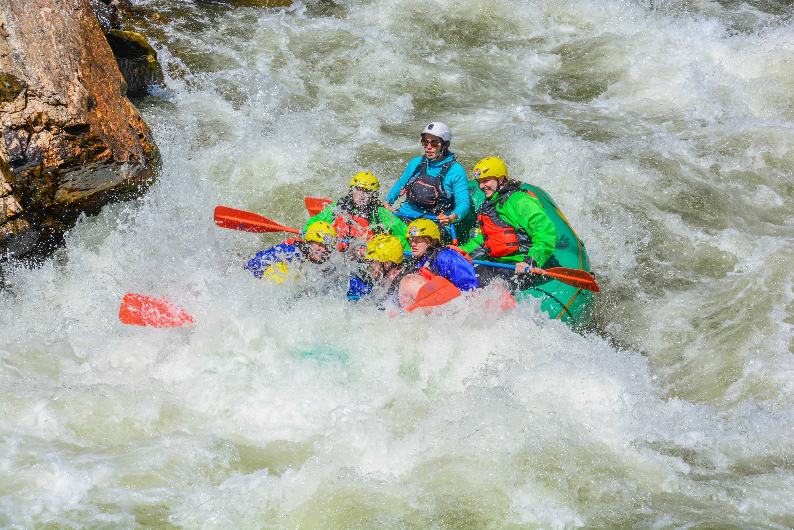 Intermediate Clear Creek Rafting Adventure Near Denver