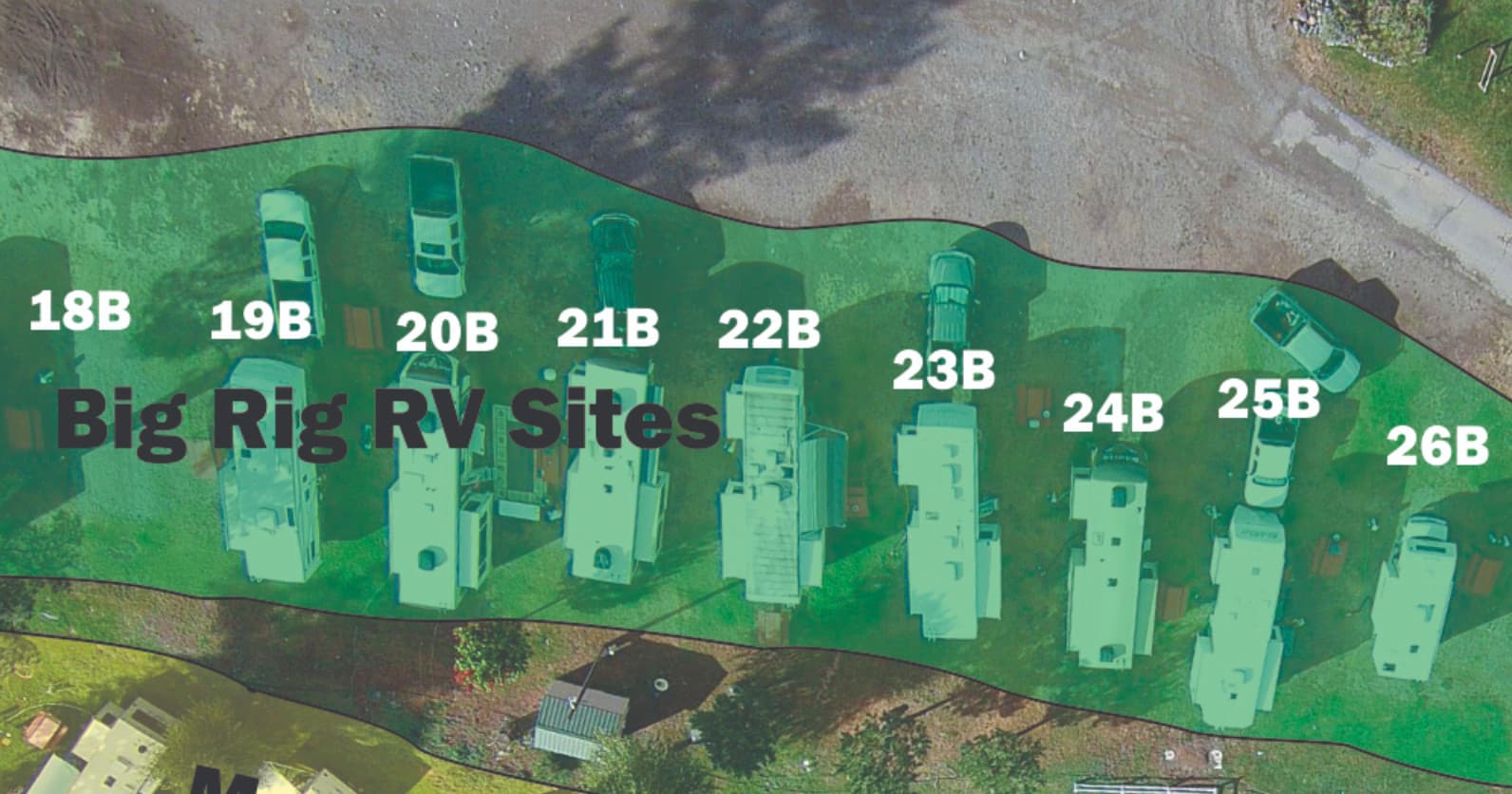 Spacious Big Rig RV Site #20-B in Pagosa Springs, CO