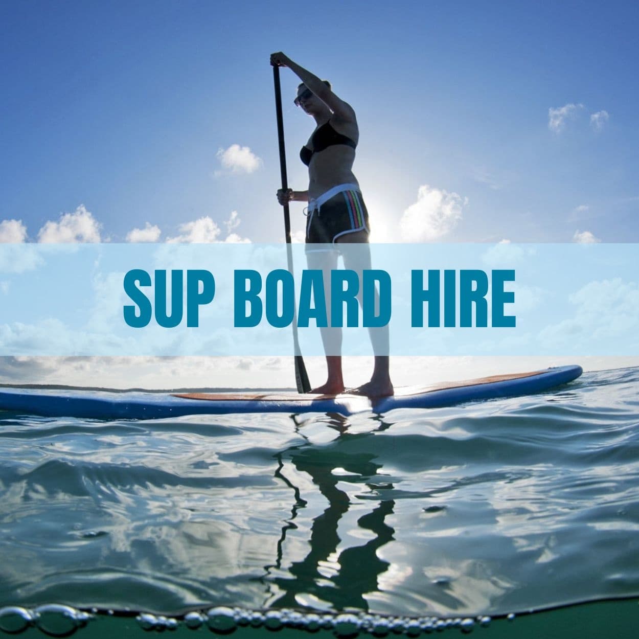 SUP Board Hire at Jervis Bay Sea Sports, Huskisson NSW