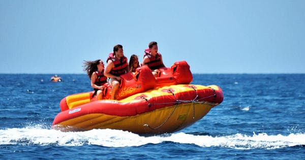 Water Bull Fun for Kids with WaterSports Luis Molina in Mogán