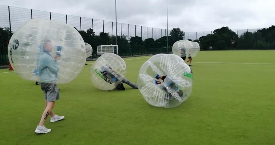 Bubble Football in Coleraine with Alternative Sports Ltd