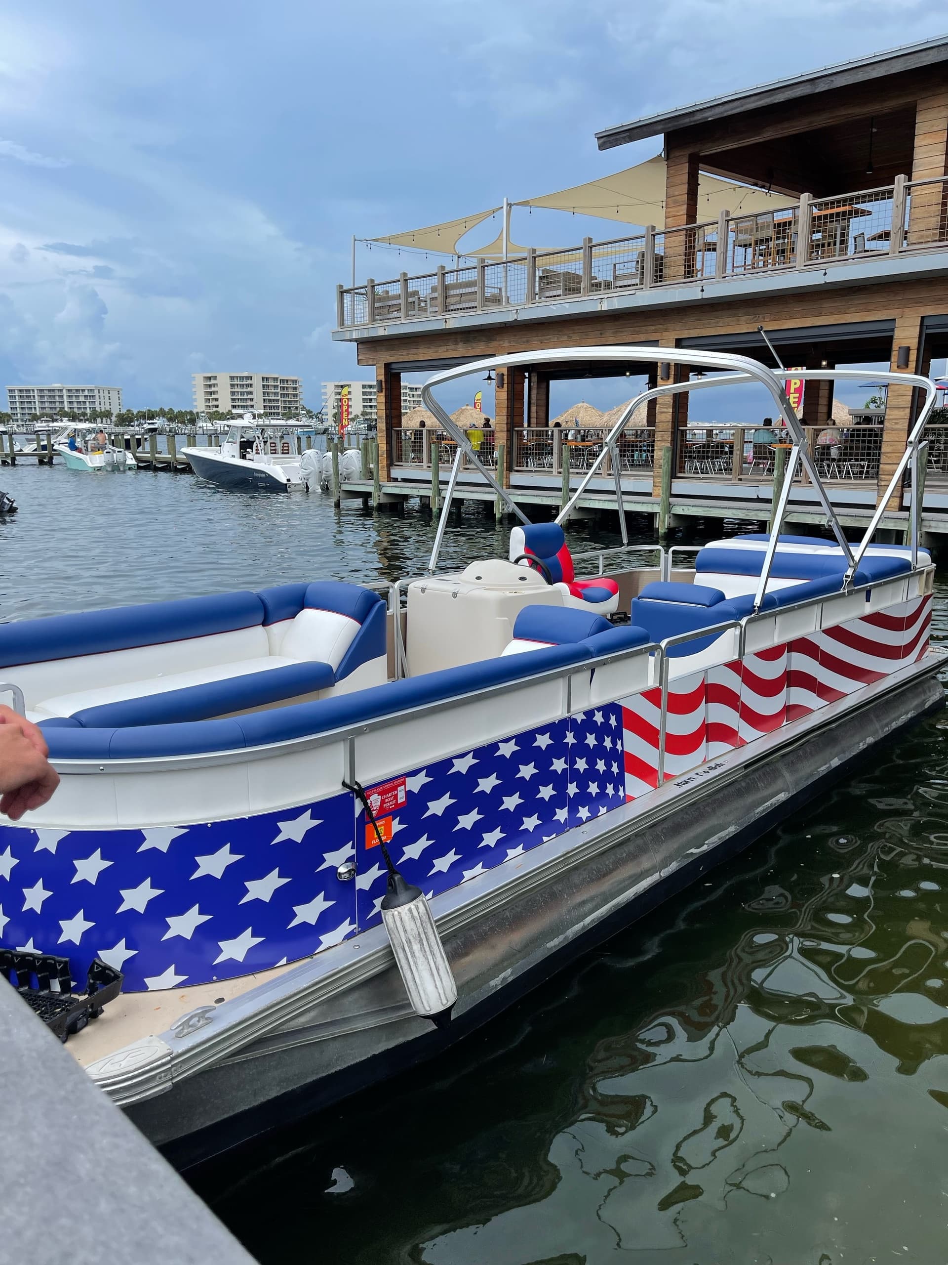 Private Pontoon Boat Adventures with Mobile Sports in Destin